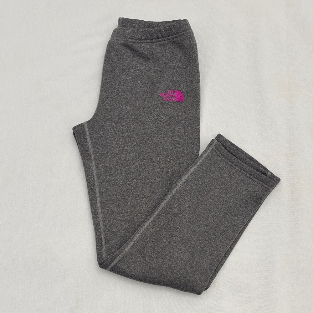 Gray Kids North Face Sweatpants